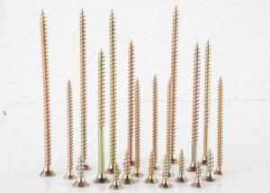 Quality Safety Timber Chipboard Screws Pozi Drive Double Countersunk Head Partial Thread wholesale
