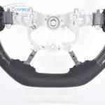 OEM ODM Carbon Fiber Sports Car Steering Wheel Yellow Stripe Plain Weave