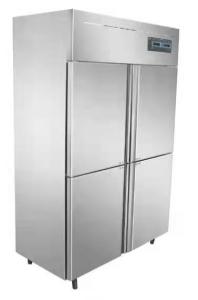 Quality Vertical Air Cooled Four Doors Stainless Steel Commercial Refrigerator wholesale