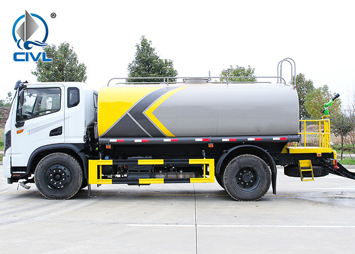 12000L Water Tanker Truck / Watering - Cart Vehicle / Sprayertruck Engine 150hp Color Option