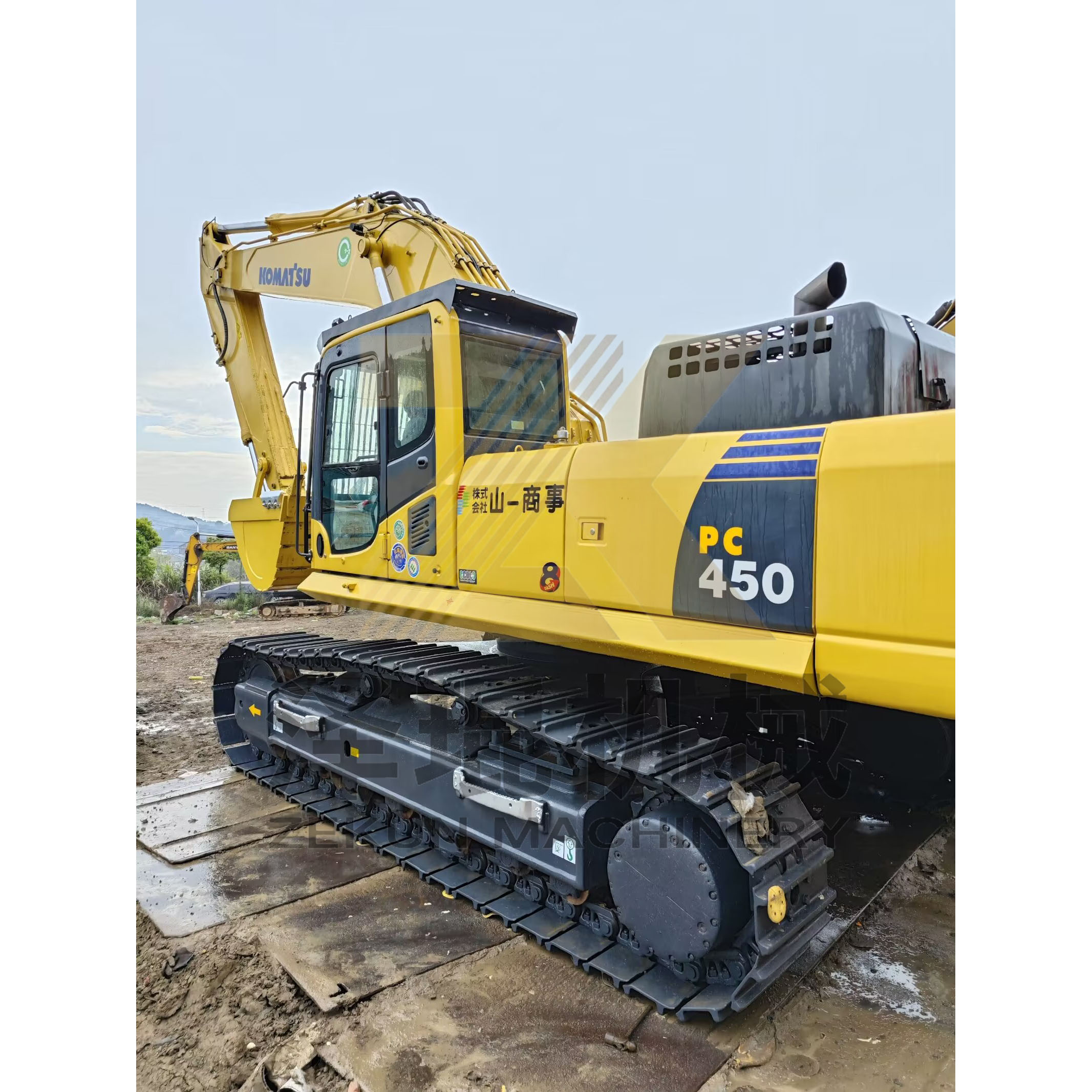 45 Ton Used Komatsu PC450-8 Excavator Crawler with Hydraulic Pump