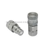 Carbon Steel Flat Face Hydraulic Quick Couplers For Agriculture Industry