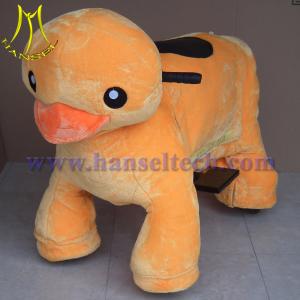 Quality Hansel wholesale mall kids animal rides coin operated animal toys wholesale