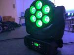 Wedding Sharpy Disco Stage lighting 7*10W , RGBW 4in1 LED Mini Beam Moving Head