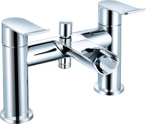 Quality Double Handle Brass Bath Shower Mixer Faucet For Comfortable Shower T8411B wholesale