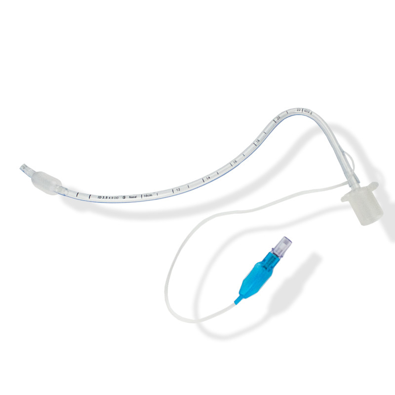 Medical Single Use 3.0mm-10.0mm Nasal Preformed Endotracheal Tube With Cuffed/Uncuffed