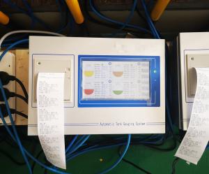 Quality Fuel Dispenser Pump Controller 220v Power Supply Underground Tank Gauge Console wholesale