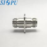 N Female To N Female RF Coax Adapter Flange Mounted