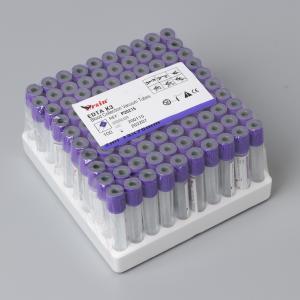 Quality 13*100mm Vacuum Blood Test Tube with Anticoagulant Collecting Blood Tube Additive EDTA K3 for Consistent Blood Collection wholesale
