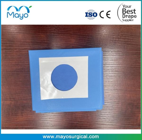 Non Woven Fabric Disposable Impervious EO Sterile Fenestrated Surgical Drape