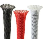 Flexible Red REACH Wire Mesh Sleeve For Cable Protection And Management