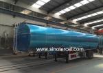 Semi Vac Trailer Fuel Tank Semi Trailer With Customized Logo