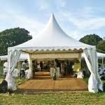 Arabic Style Outdoor Pagoda Event Tent Aluminum Frame 20x20 Ft Garden Gazebo