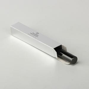 Quality Cardboard Custom Eyeliner Boxes Silver Paper Black Printing Paper Box wholesale