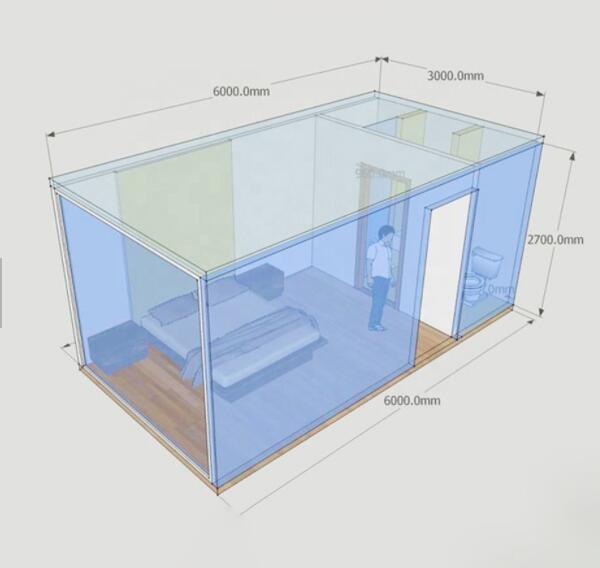 Steel Container House ZHONGDING Prefabricated Container Van House in Philippines