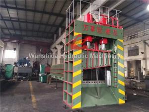 Quality WANSHIDA 800 Ton Hydraulic Guillotine Scrap Metal Shear Gantry Shear shearing machine wholesale