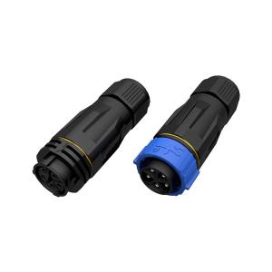 Quality Auto Locking IP68 M25 Waterproof Male Female Connector 11.5mm wholesale