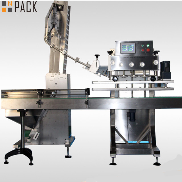 Integrated Fully Automatic Oil Filling Machine 30~200b/M Press Capping