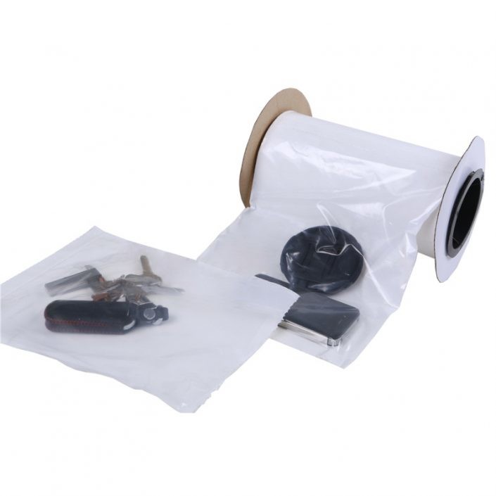 Pre Opened 0.02mm 0.2mm plastic bag roll For Auto Parts Packaging