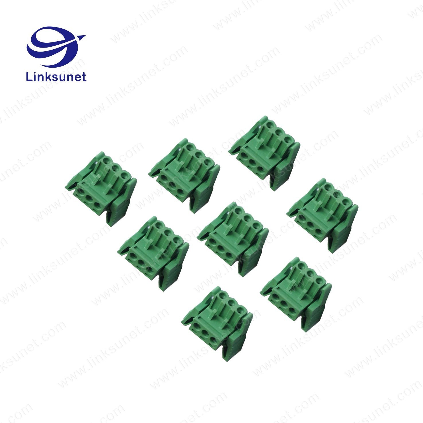 5.08mm 2 - 24P green Soldering Terminal Block Connector Custom wiring harness