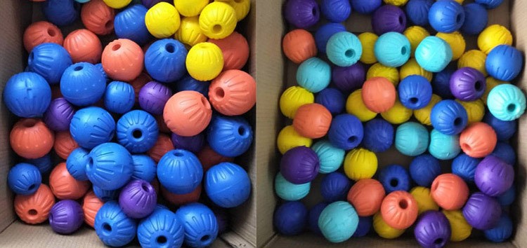 Interactive EVA Indestructible Tennis Ball Float Unbreakable Tennis Balls For Dogs