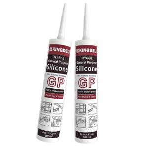 Quality Odorless Strong Adhesive Silicone Sealant 280ml White Color wholesale