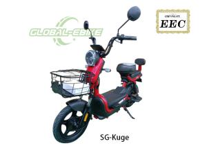 Quality 48V 500W Motor Power 2.5-14 Tubeless Tire 25km/H Speed City Electric Ride With LED Light wholesale