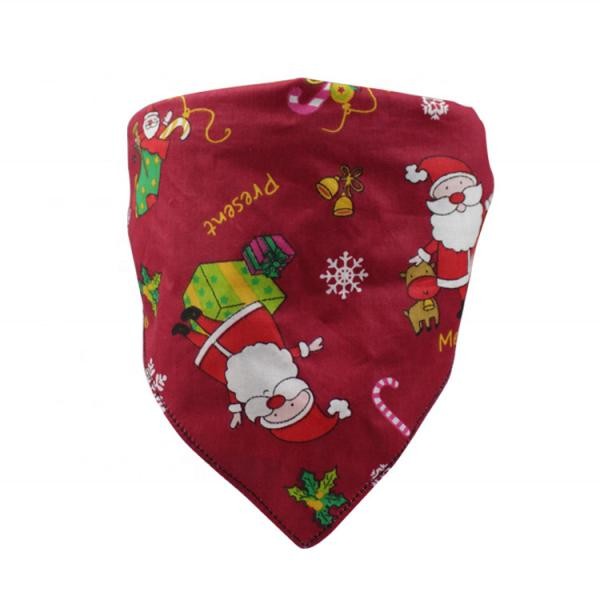 Weight 80g Dog Bandana Collar , Christmas Dog Collar Unique Adorable Design