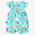 100% organic cotton Rompers short summer sleeve romper for baby boy girl rompers
