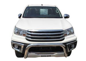 Quality 201 Stainless Steel Custom Bull Bars 4X4 , Front Bull Bar For Toyota Hilux Revo wholesale