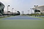 Short Construction Wear Resistance Acrylic Tennis Court Anti Slip
