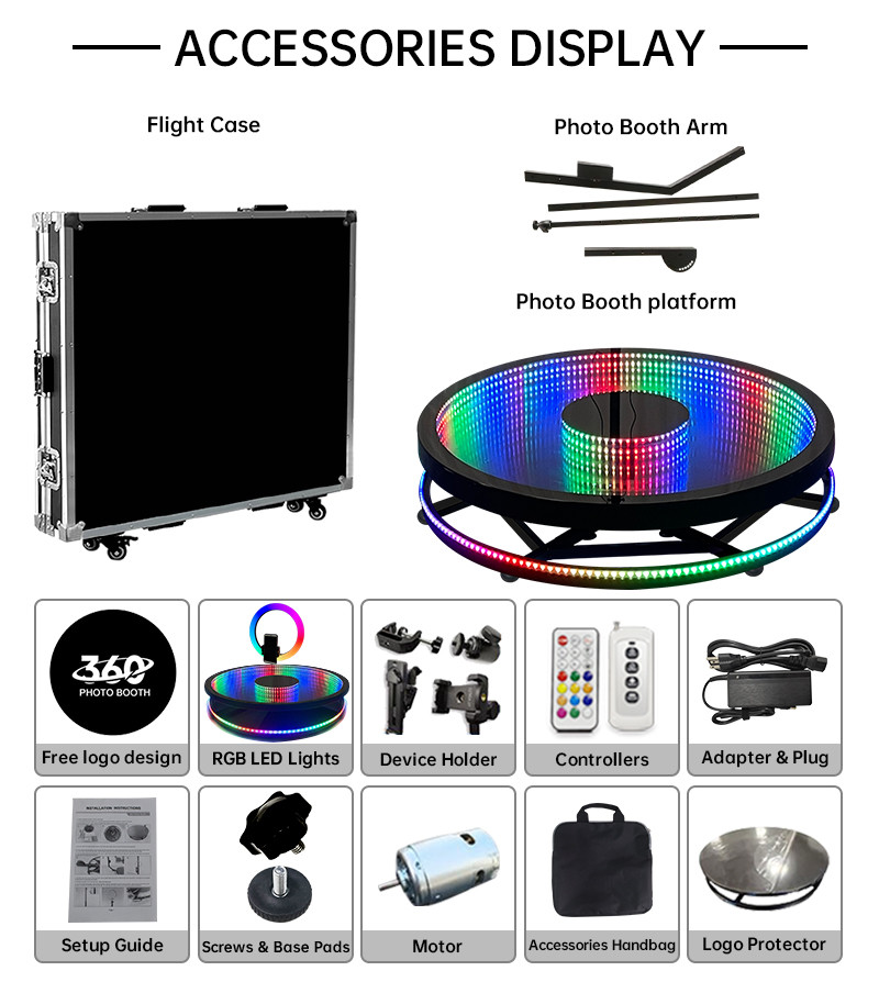 360 Photo Booth Platform for Photos & Videos