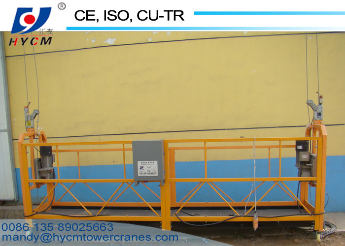ZLP800 Suspended Cradle 800kg Rated Load Building Cleaning Equipment Swing Stage for Sale