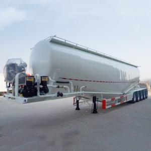 Quality TITAN 5 Axle 60 CBM Dry Bulk Cement Tanker Trailer for Sale wholesale