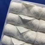 Hot Cold 100% Cotton Airline Jacquard Towel