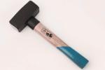 German Type Stoning Hammer(XL-0059) with painted surface and color wooden handle