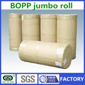 Quality Transparent Acrylic Adhesive BOPP Tape Jumbo Roll 1280mmx4000m Customised wholesale