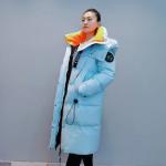 FODARLLOY F22563 Ladies Warm Hooded Cotton-padded Clothes Women Slim Long Winter