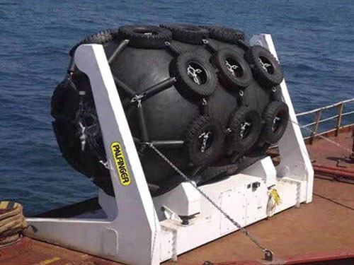 Vulcanization Inflatable Rubber Fender Integral Molding Yokohama Fender