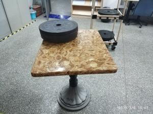 Quality Cast Iron Outdoor Table Legs And Bases / Powder Coating Tulip Table Base wholesale