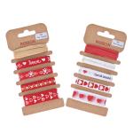 4mm 10mm 15mm Printed Polyester Ribbon Custom Printed Ribbon With Logo