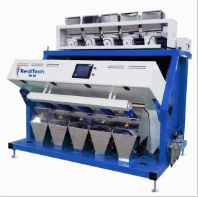 Quality 5 chutes RGB rice color sorter, full color camera rice color sorter wholesale