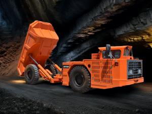 Quality DERUI DRUK-12 A Compact Comfortable Underground Haul Truck Underground 12 tons loading wholesale