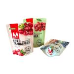 High Quality Self Standing Dried Fruit Packaging Bag Snack Chips Stand Up Zip