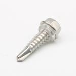 A4 Stainless Steel 316 Hex Self Drilling Screws PVC Washer DIN7504K
