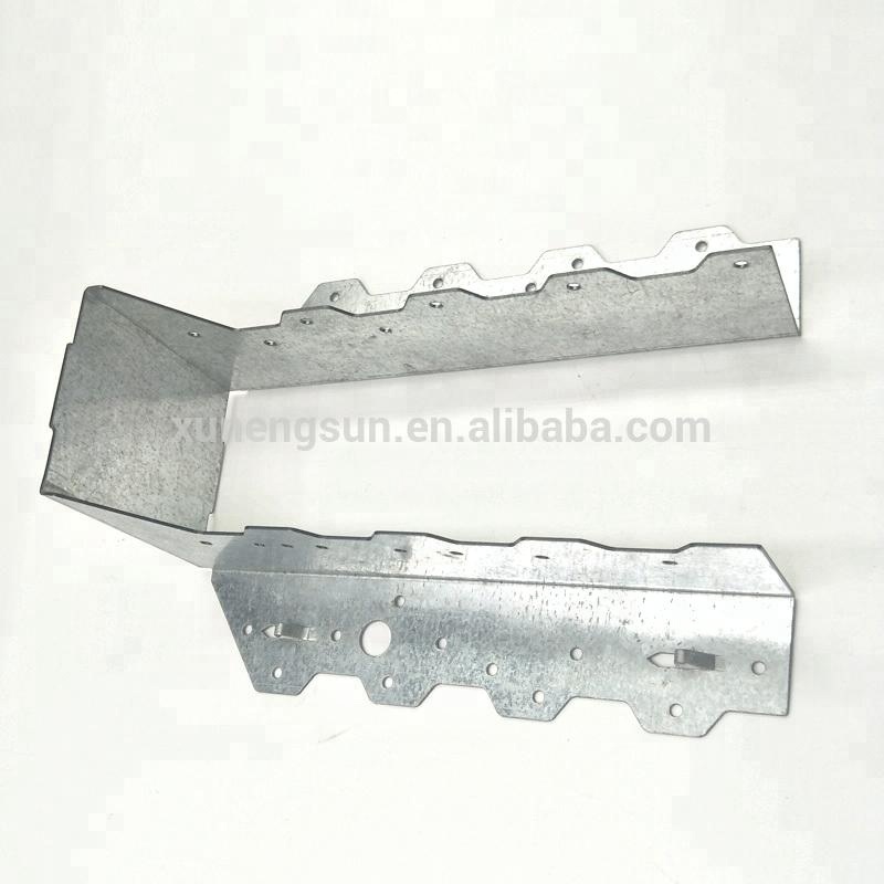 45x180 Hot Dip Galvanized Steel Joist Hangers for Wooden Frame ISO9001 2008 Certified