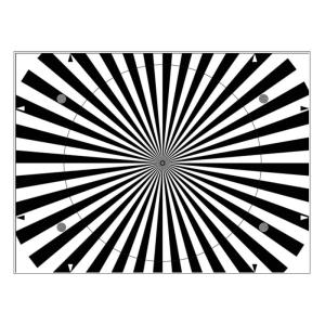 Quality SineImage YE0218 Autofocus Test Chart Photographic Paper For Camera wholesale