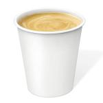 55mm Bottom Compostable Disposable Paper Cups For Coffee Tea Hot Chocolate