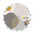 Living Room Geometric Decorative Carpet Chair Floor Mat Round Computer Chair