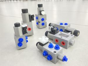 Quality Hydraulic Electric 6 Way 2 Position Solenoid Valve With ER / DG Connector wholesale